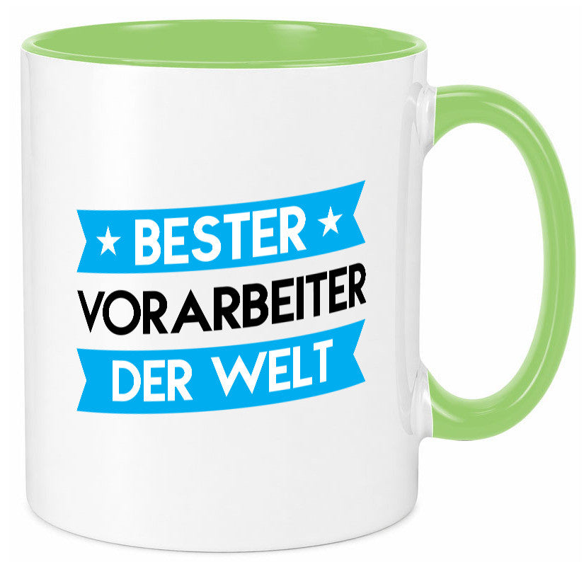 Bester Vorarbeiter | Kollege Teamleiter lustiger Spruch Geschenk Arbeit Tasse