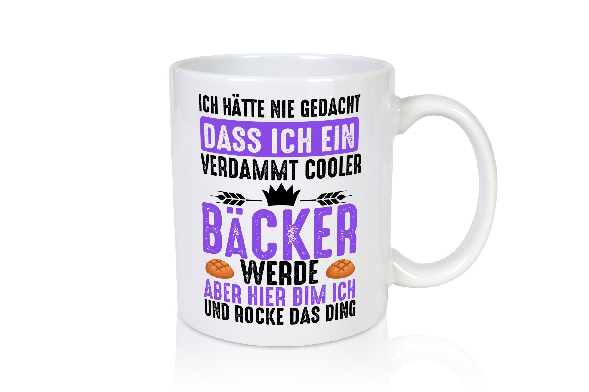 Das ich ein Cooler Bäcker werde aber hier bin Humor Geschenkidee Tasse