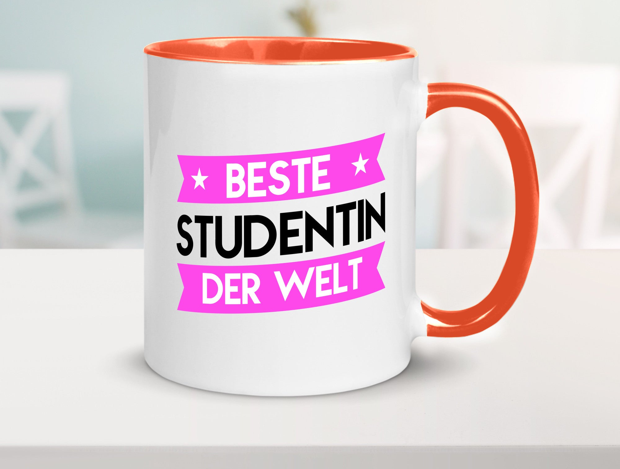 Beste Studentin | Uni Studium Universität Geschenkidee Humor Tasse