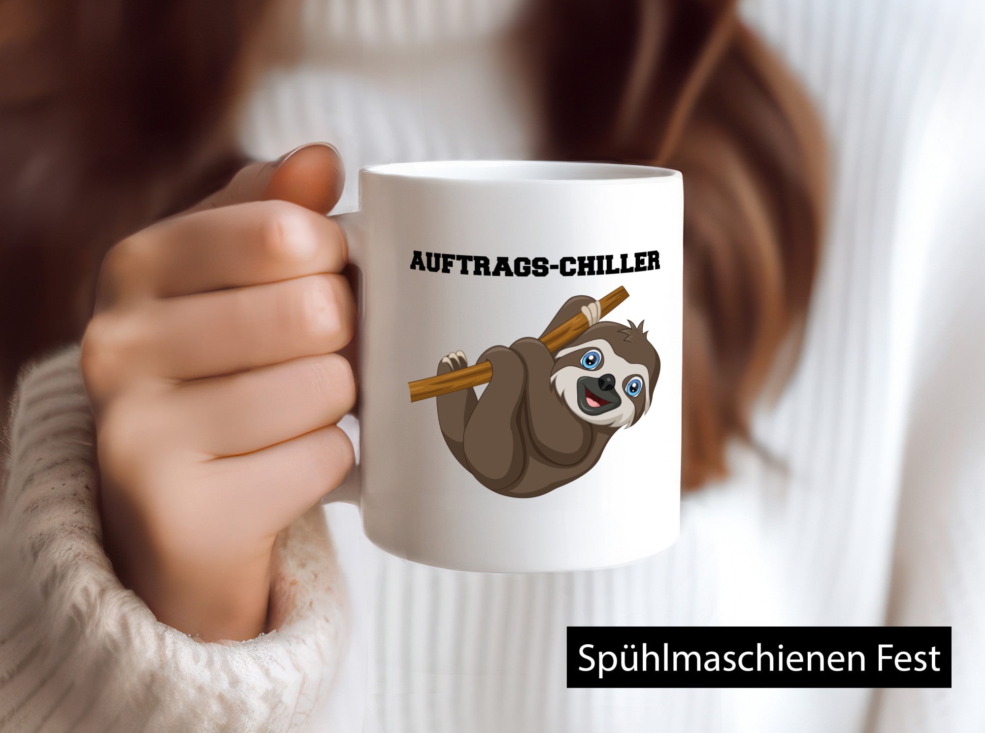 Auftrags Chiller lustiger Spruch Geschenk Humor Geschenkidee Tasse