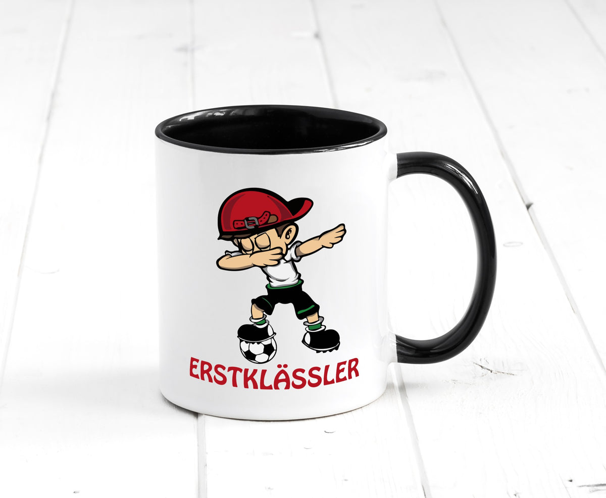 Erstklässler Dab Tasse | Einschulung Erste Klasse lustig Humor Geschenkidee