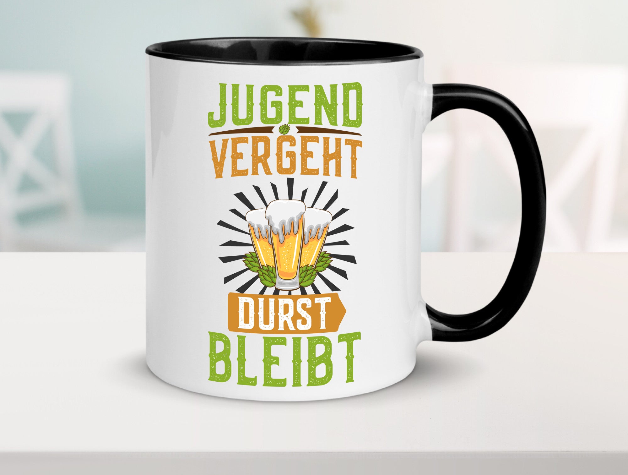 Jugend vergeht durst bleibt | Biertrinker Bierliebhaber lustiger Spruch