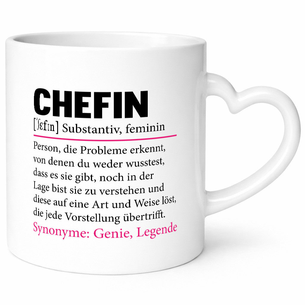 Chefin | lustig Führungskraft Vorgesetzte lustiger Spruch Geschenk Arbeit