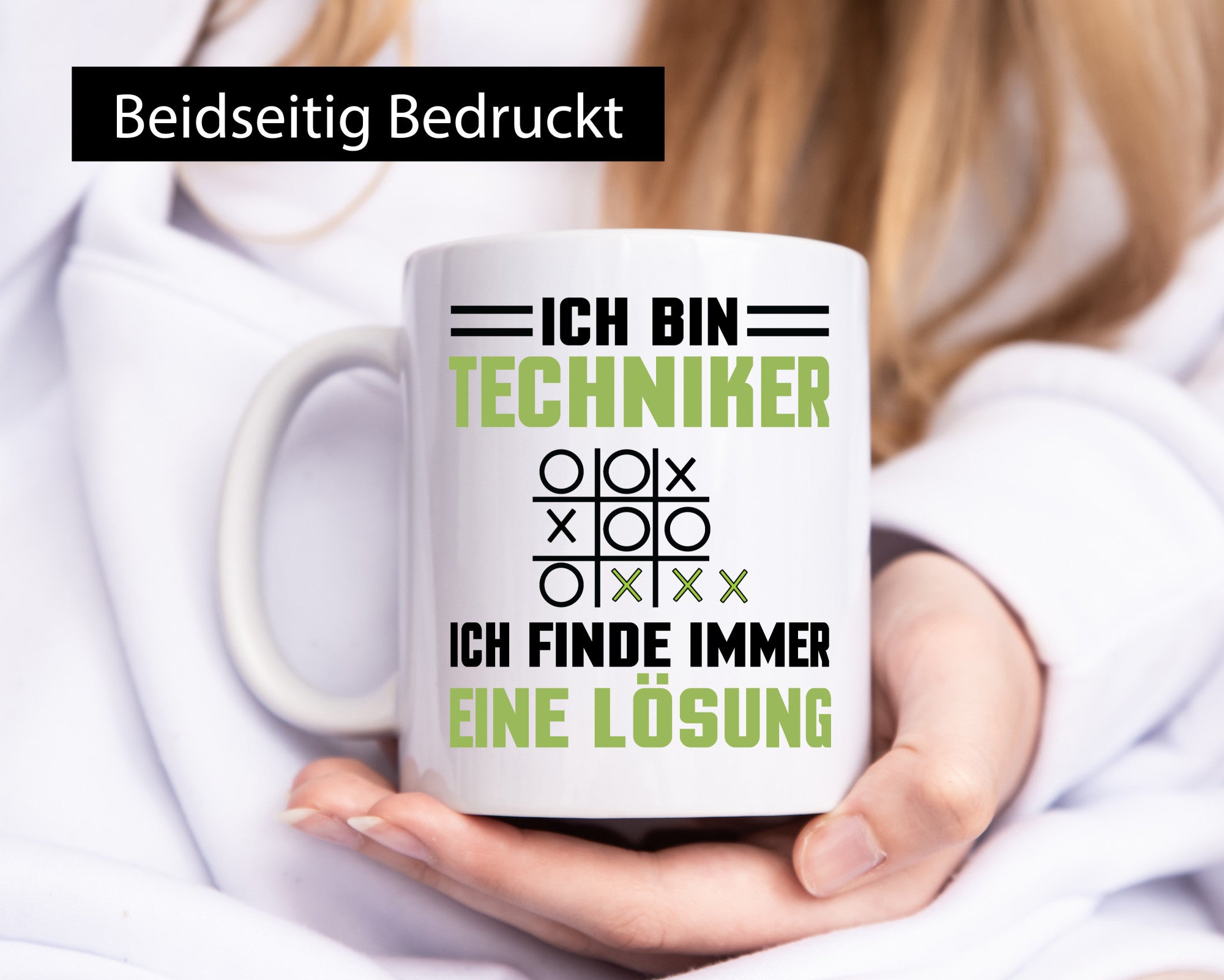 Ich bin Techniker, ich finde immer eine Lösung | Lustiger Spruch Geschenk Humor