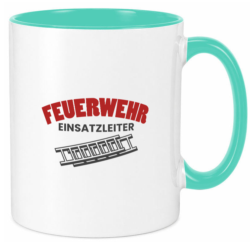 Feuerweher Einsatzleiter | Feuerwehrmann Feuerlöscher Geschenk Humor Tasse