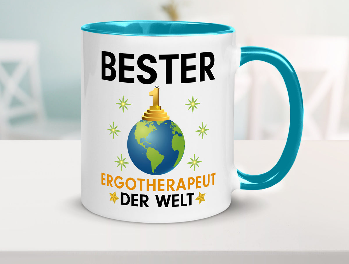 Welt Bester Ergotherapeut | Ergotherapie lustig Humor Geschenkidee Geschenk Tasse
