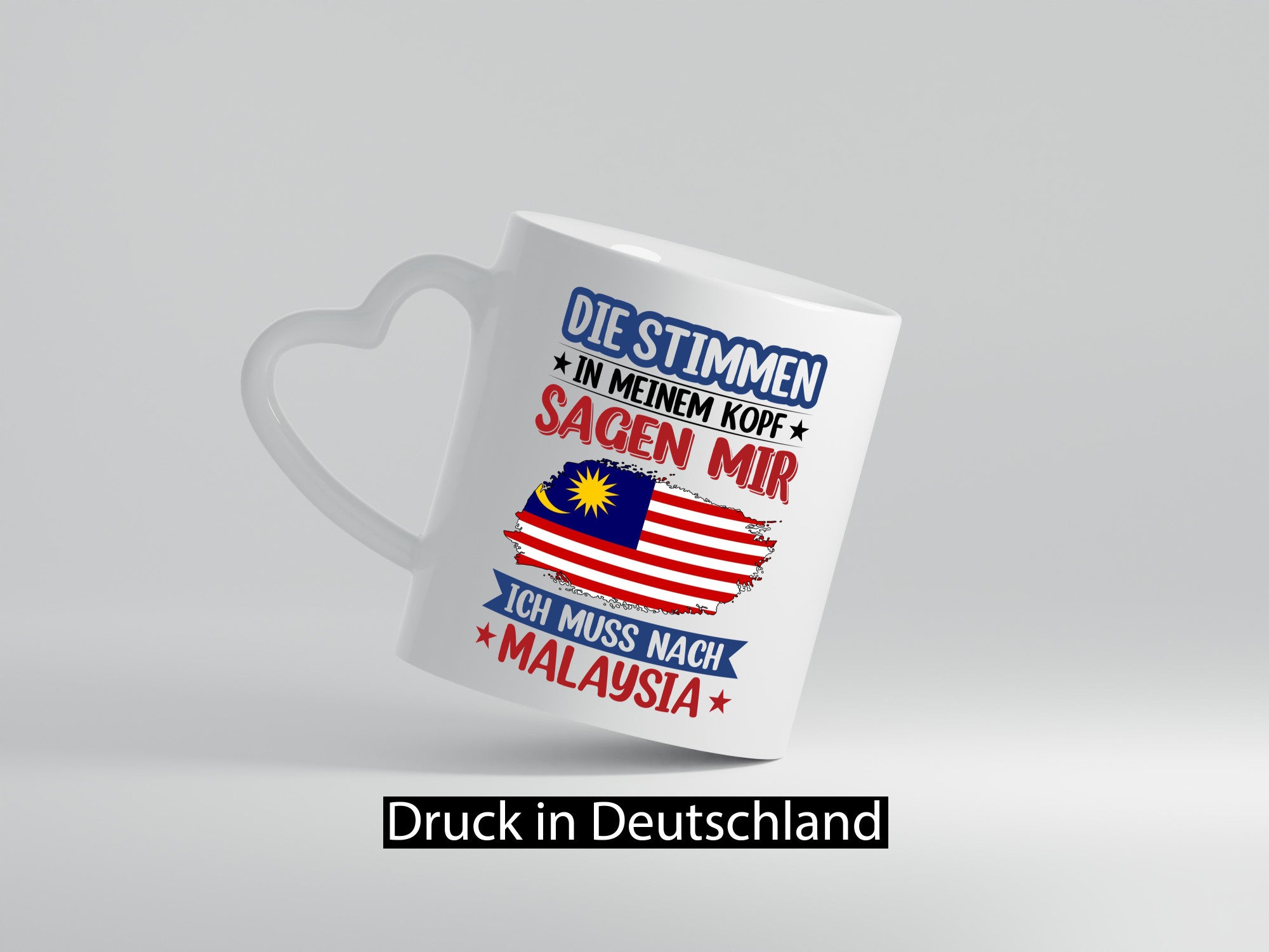 Malaysia | Urlaub Stimmen in meinem Kopf Traumland lustig Humor Geschenkidee