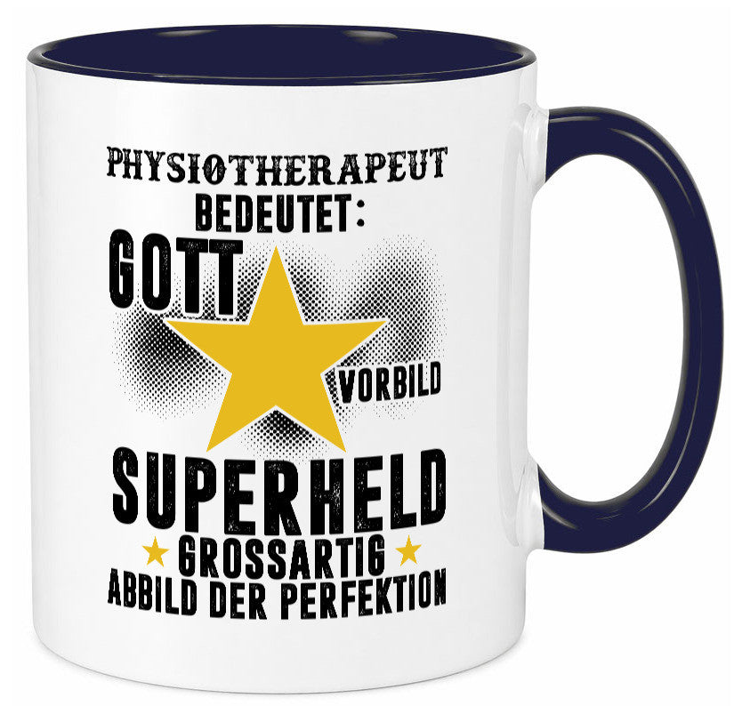 Bedeutung von Physiotherapeut lustiger Spruch Geschenk Humor Geschenkidee Tasse