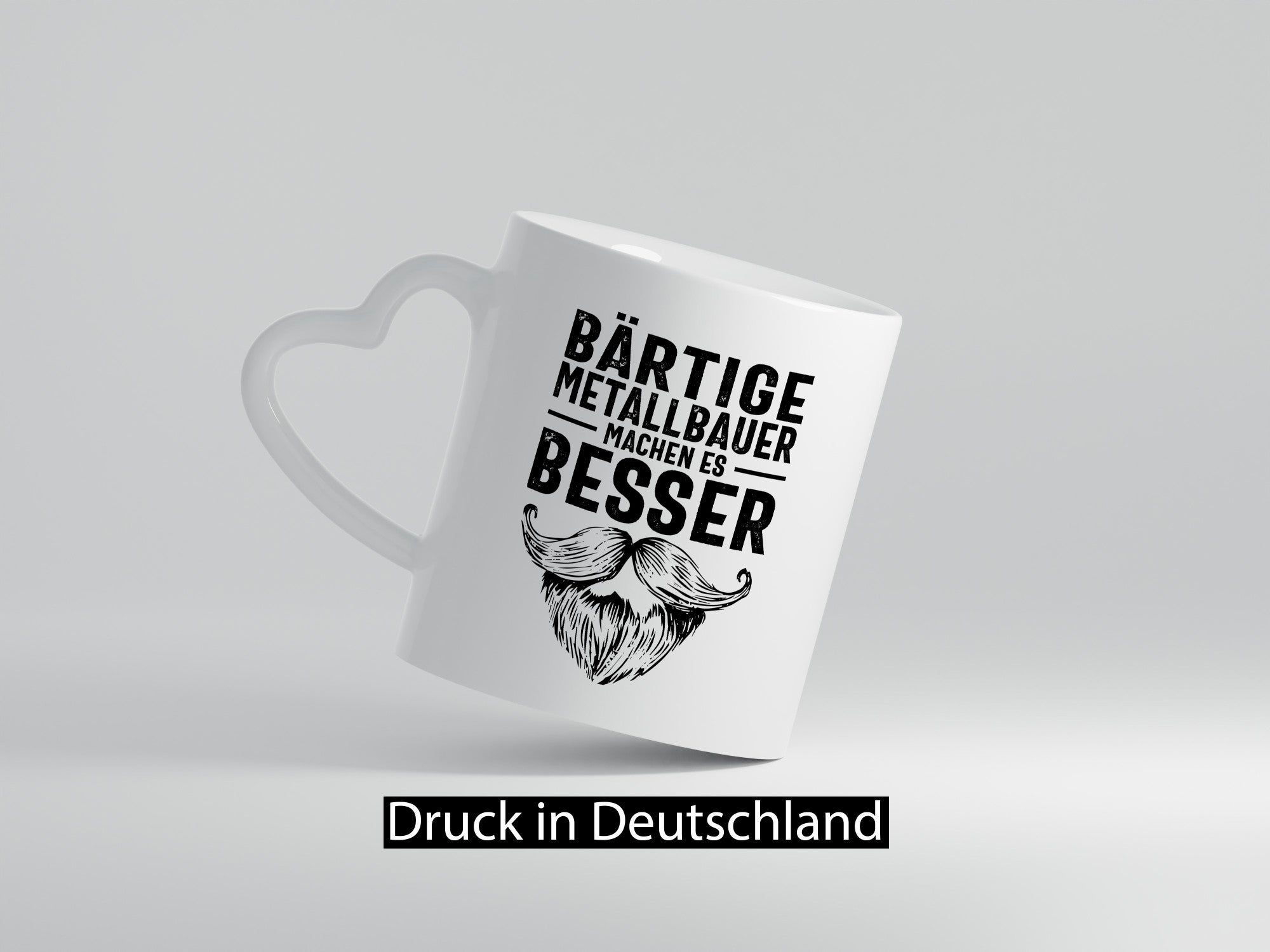 Metallbauer machen es besser | Bart Humor Geschenkidee Tasse