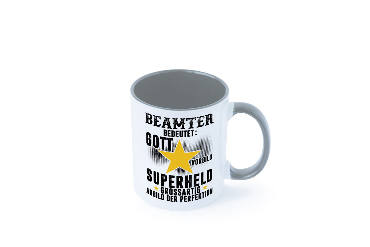Bedeutung von Beamter | Verbeamtung öffentlicher Dienst Humor Geschenkidee Tasse