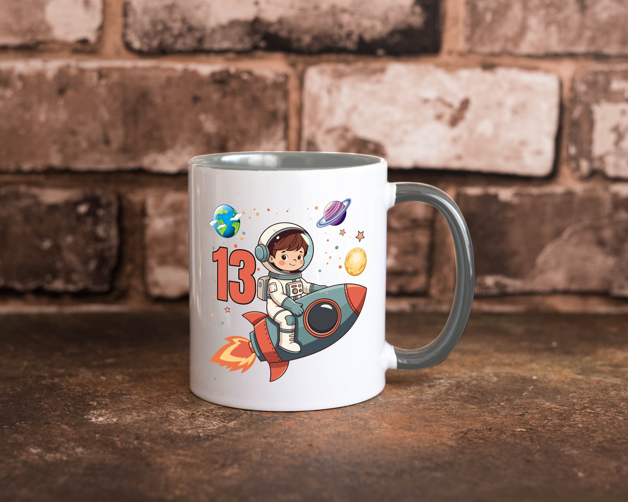 13. Geburtstag | 13 Jahre Astronaut Weltraum lustiger Spruch Geschenk
