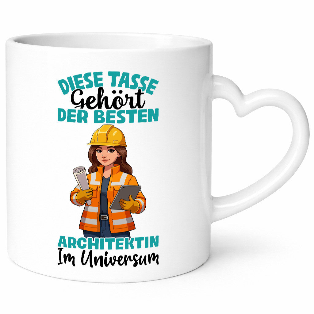 Im Universum: Architektin | Architektur Büro Humor Arbeit Kollegen Geschenkidee