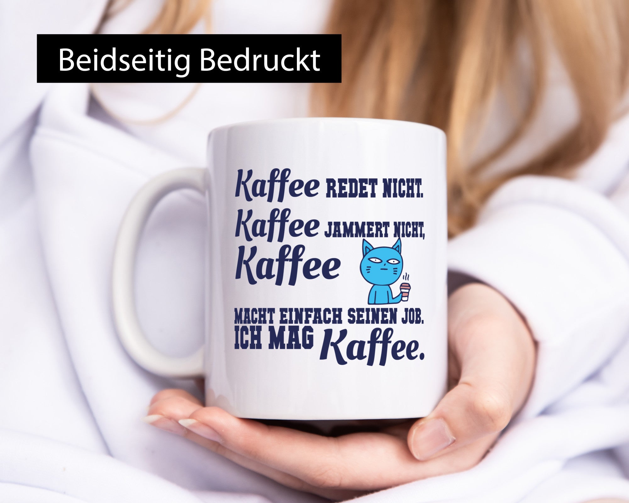 Ich mag Kaffee | Spruchtasse Morgenmuffel Humor Geschenkidee Tasse