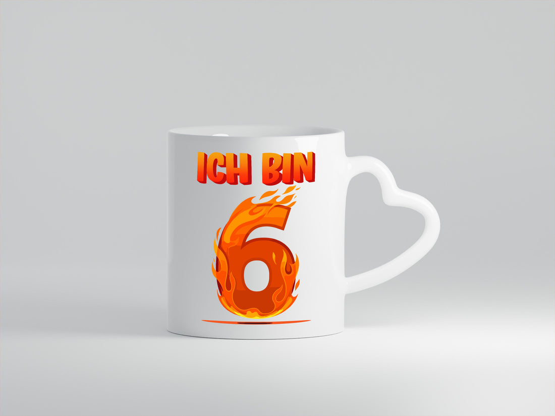 6. Geburtstag | 6 Jahre Drache lustig Geschenkidee Geschenk Tasse