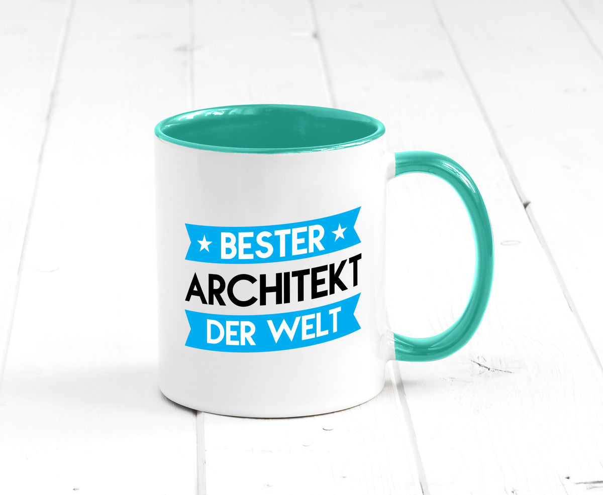 Bester Architekt | Architektur Büro Geschenk Arbeit Kollegen lustiger Spruch Tasse