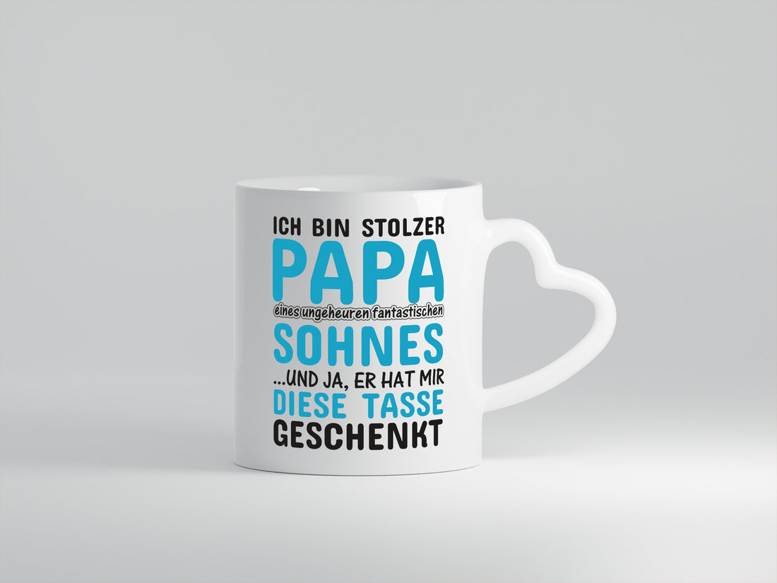 Stolzer Papa | Vater Tasse Fantastischer Sohn Humor Geschenk Familie