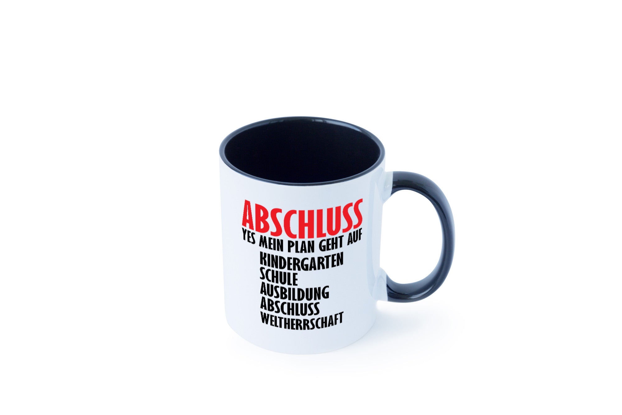 Abschluss Bachelor Geschenkidee Humor Tasse