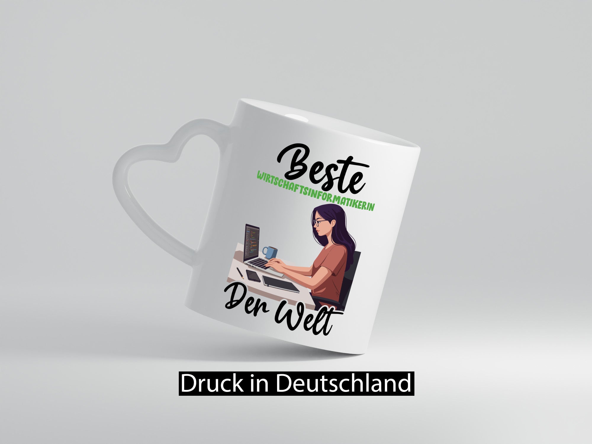 Beste Wirtschaftsinformatikerin | Informatikin Humor Geschenkidee Tasse