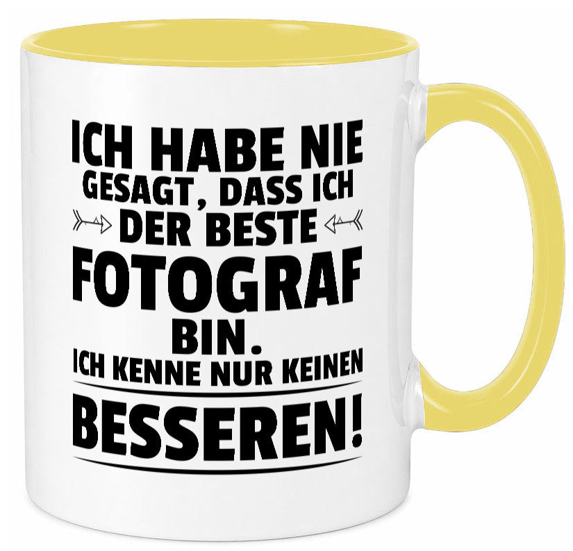 Keinen Besserer Fotograf | Fotografie Kamera Geschenkidee Humor Tasse