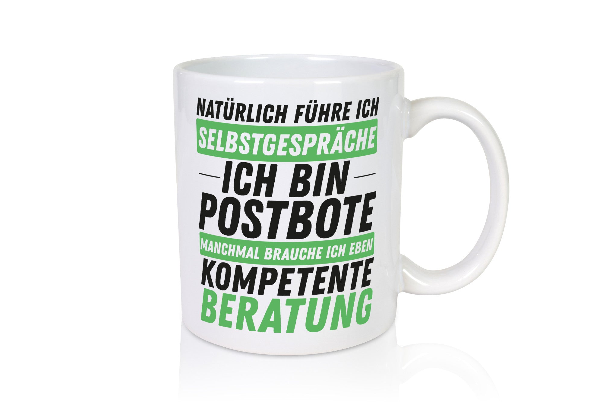 Ich bin Postbote | Kompetente Beratung Zusteller Paket lustiger Spruch Geschenk