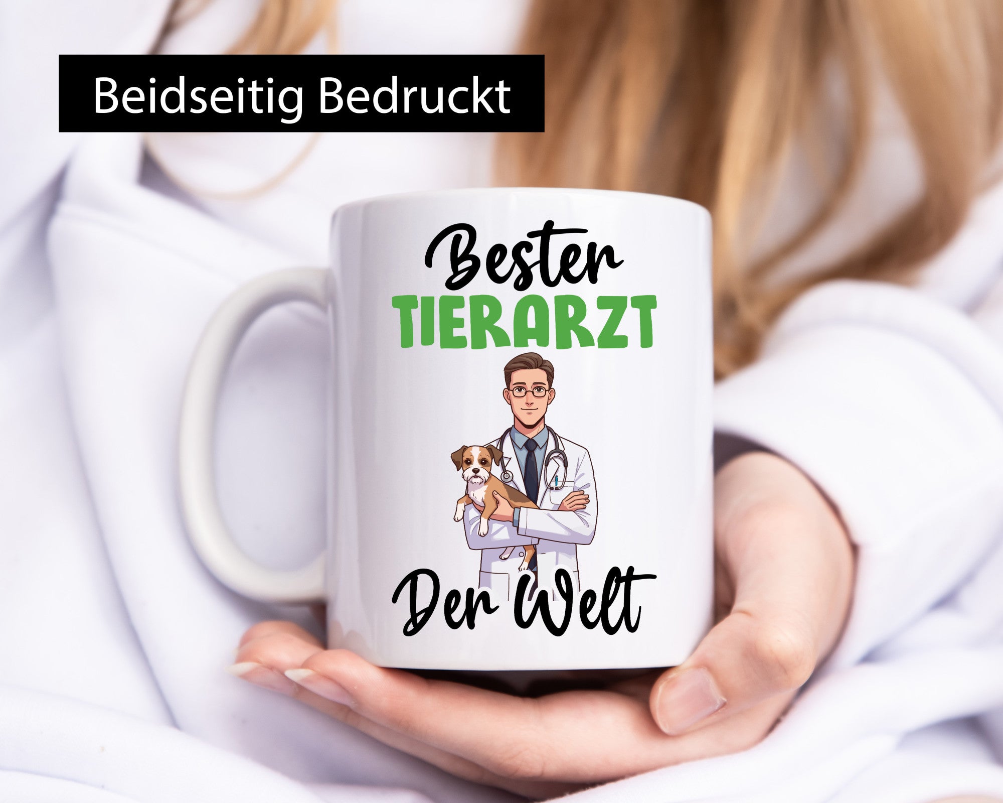 Bester Tierarzt | Tiermedizin Mediziner v2 lustig Tierliebhaber Humor Geschenk
