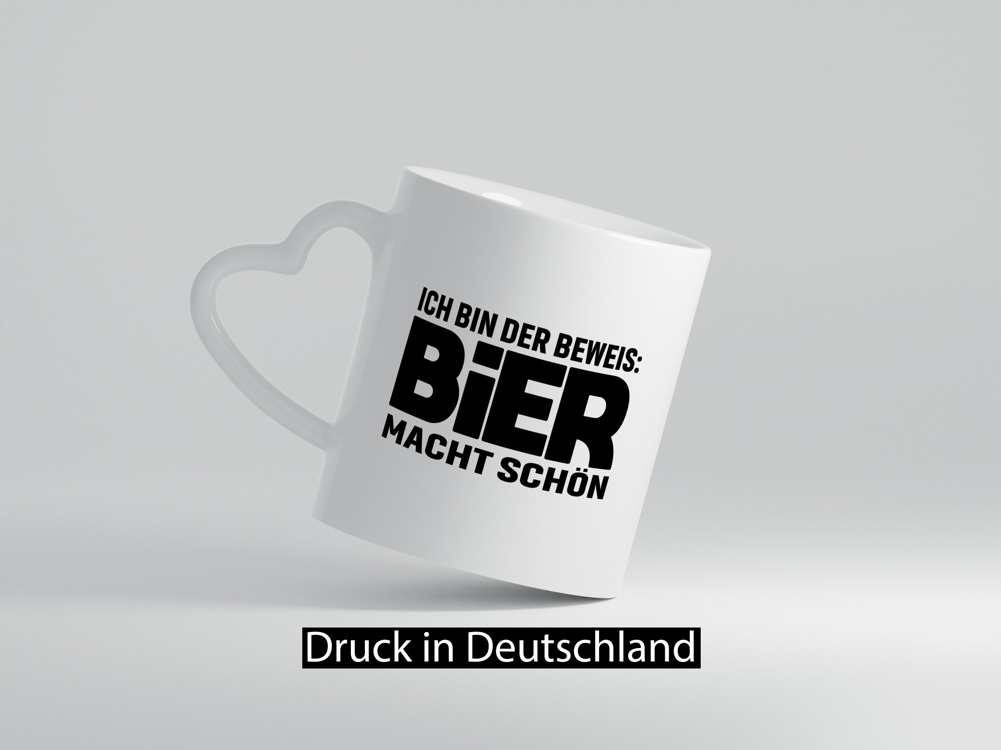 Ich bin der beweis Bier macht schön | Bierliebhaber Geschenk Humor Geschenkidee