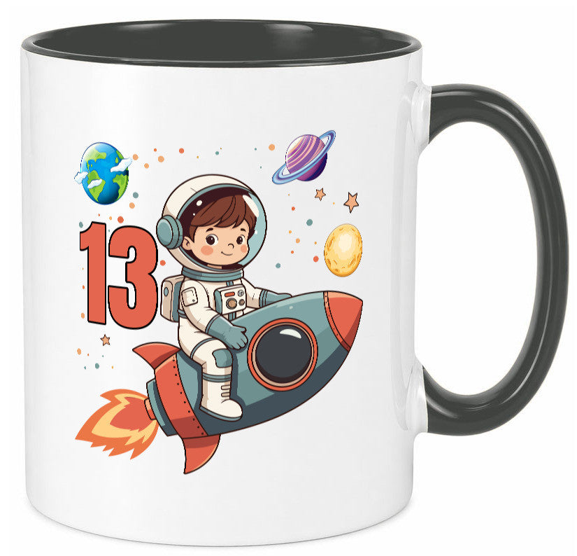 13. Geburtstag | 13 Jahre Astronaut Weltraum lustiger Spruch Geschenk