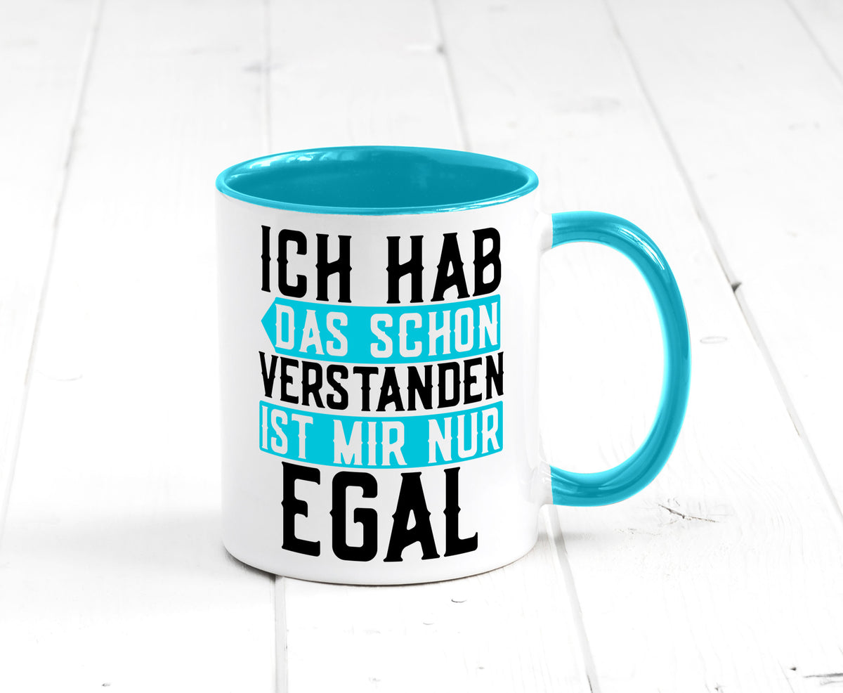 Ist mir egal | Protest Teenager Humor Spruch Büro lustig Arbeit Kollegen Tasse