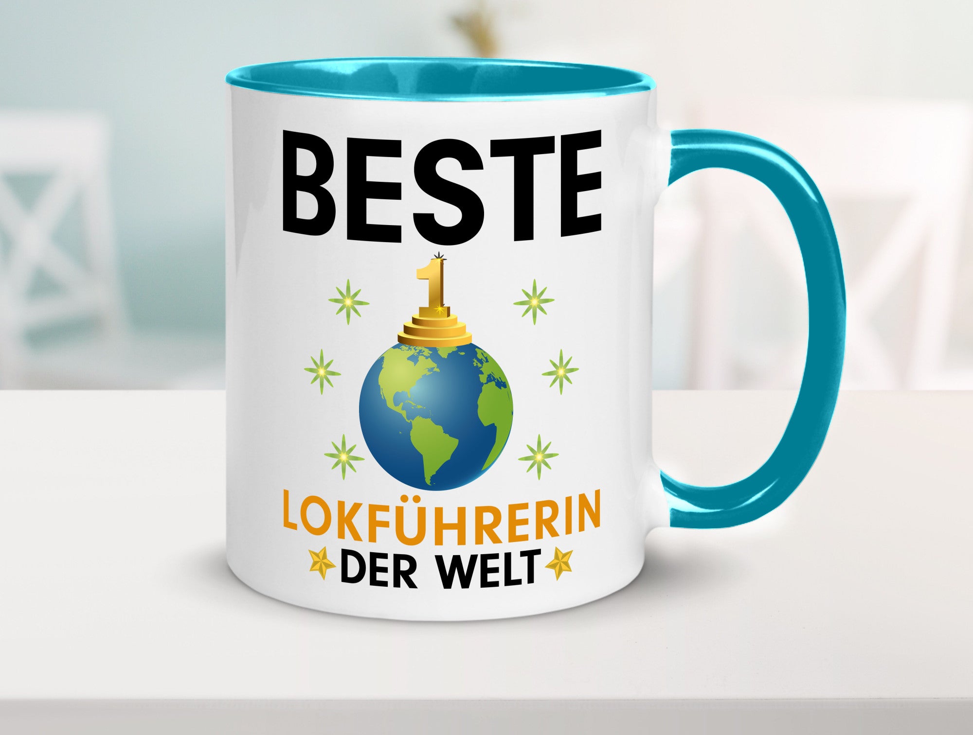 Welt Beste Lokführerin | Zug Beruf lustiger Spruch Geschenk Arbeit Kollegen