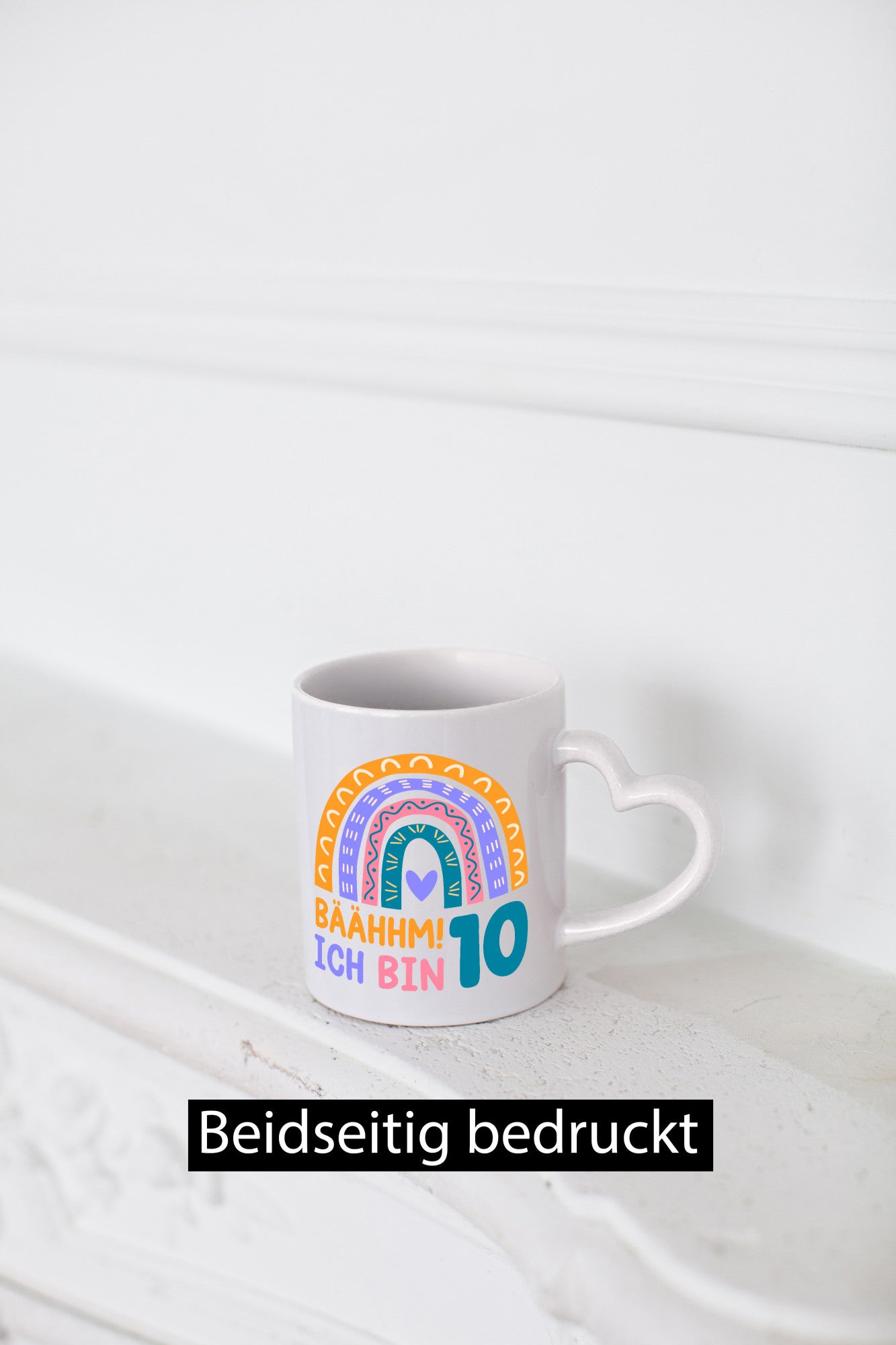 10. Geburtstag | 10 Jahre Regenbogen Bääm Mädchen Geschenk Geschenkidee