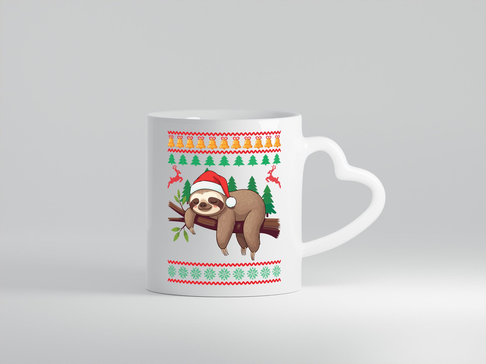 Ugly Christmas | Faultier Weihnachtsfaultier v2 lustig Tierliebhaber Humor