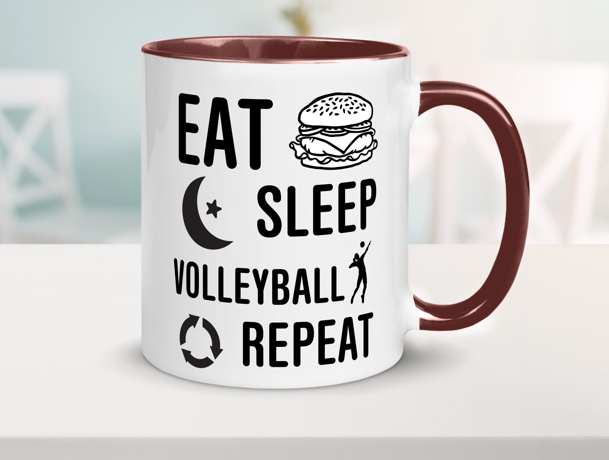 Volleyball | Volleyballliebhaber Volleyballspieler Humor Geschenkidee Tasse