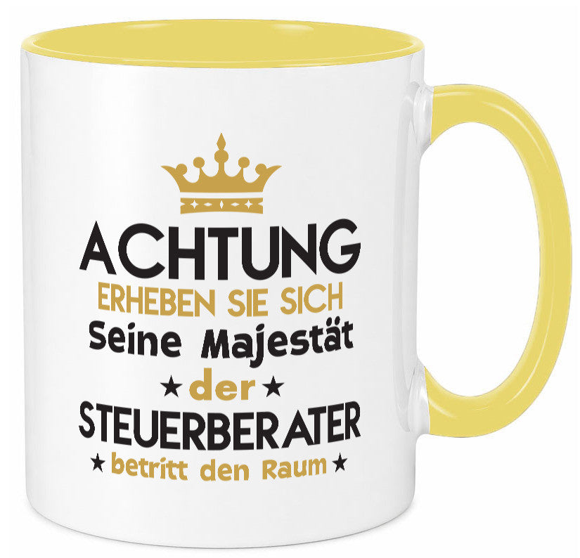 Seine Majestät Steuerberater | Steuern v2 Geschenk Humor Geschenkidee lustiger Tasse