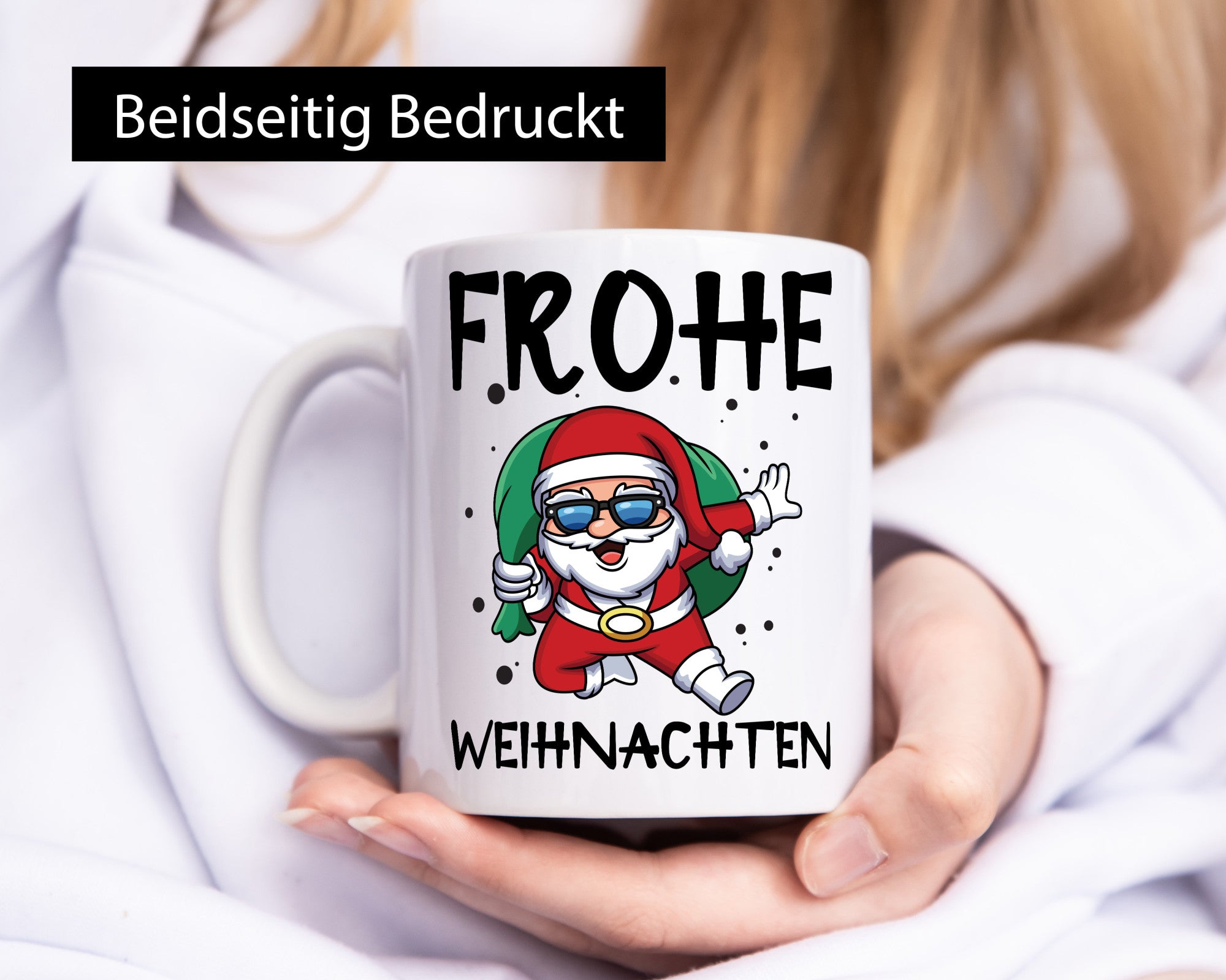 Frohe Weihnachten | Rock-n-Roll Humor Geschenkidee Tasse