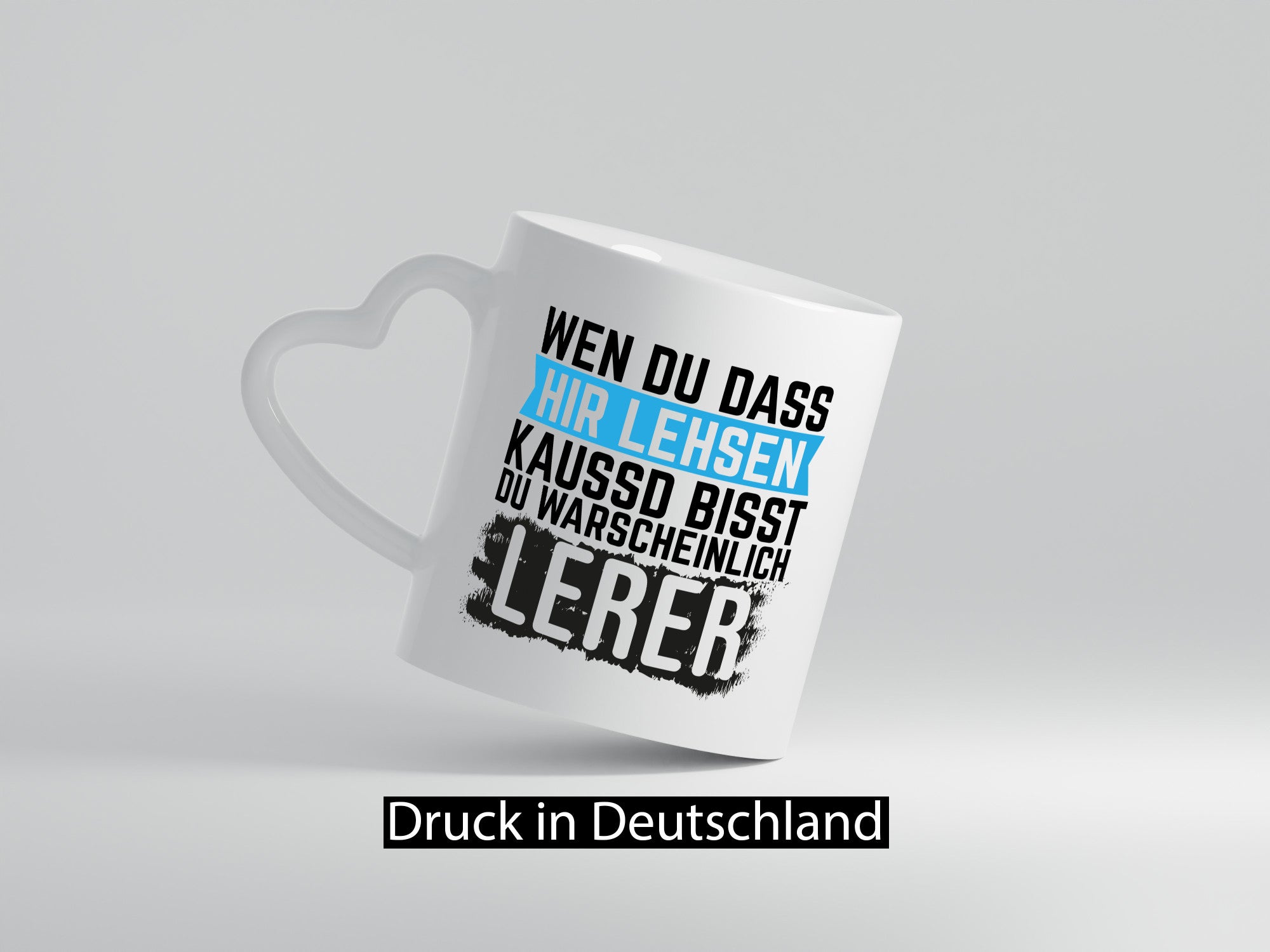 Wenn du das hier lesen kannst | Lehrer Lehrerin Geschenkidee Humor Tasse