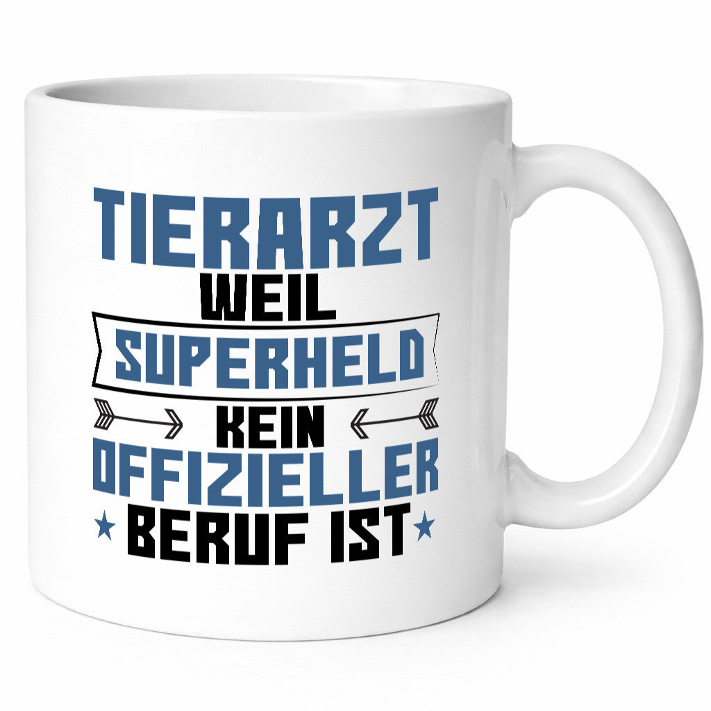 Superheld Tierarzt | Tiermedizin Mediziner Humor Tierliebhaber Geschenkidee
