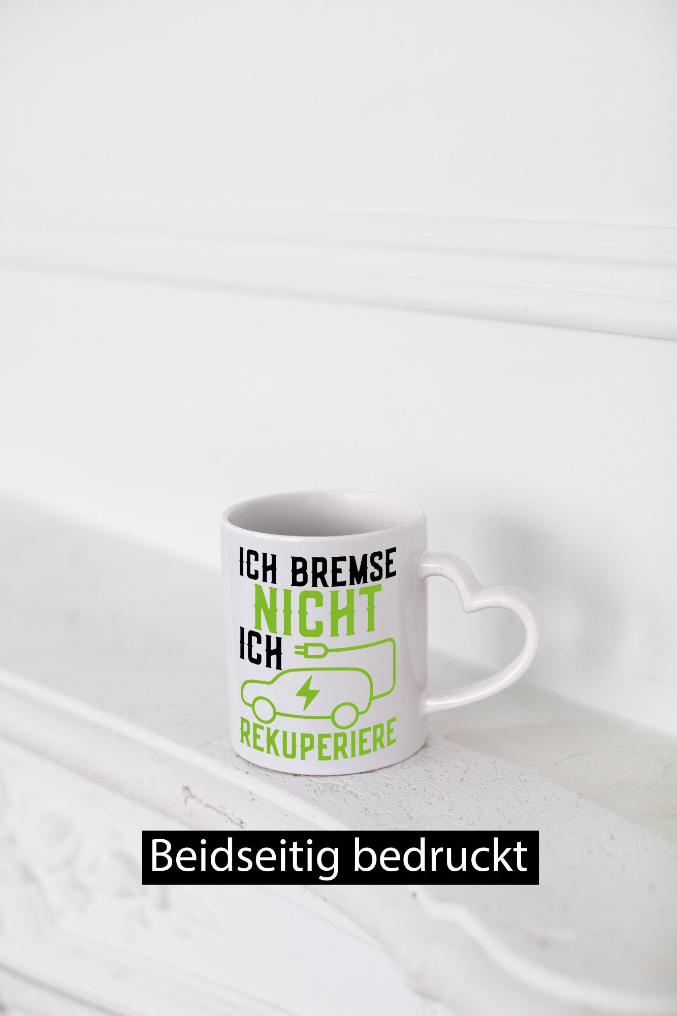Ich bremse nicht rekuperiere | Elektroauto Autofan Geschenkidee Humor Tasse