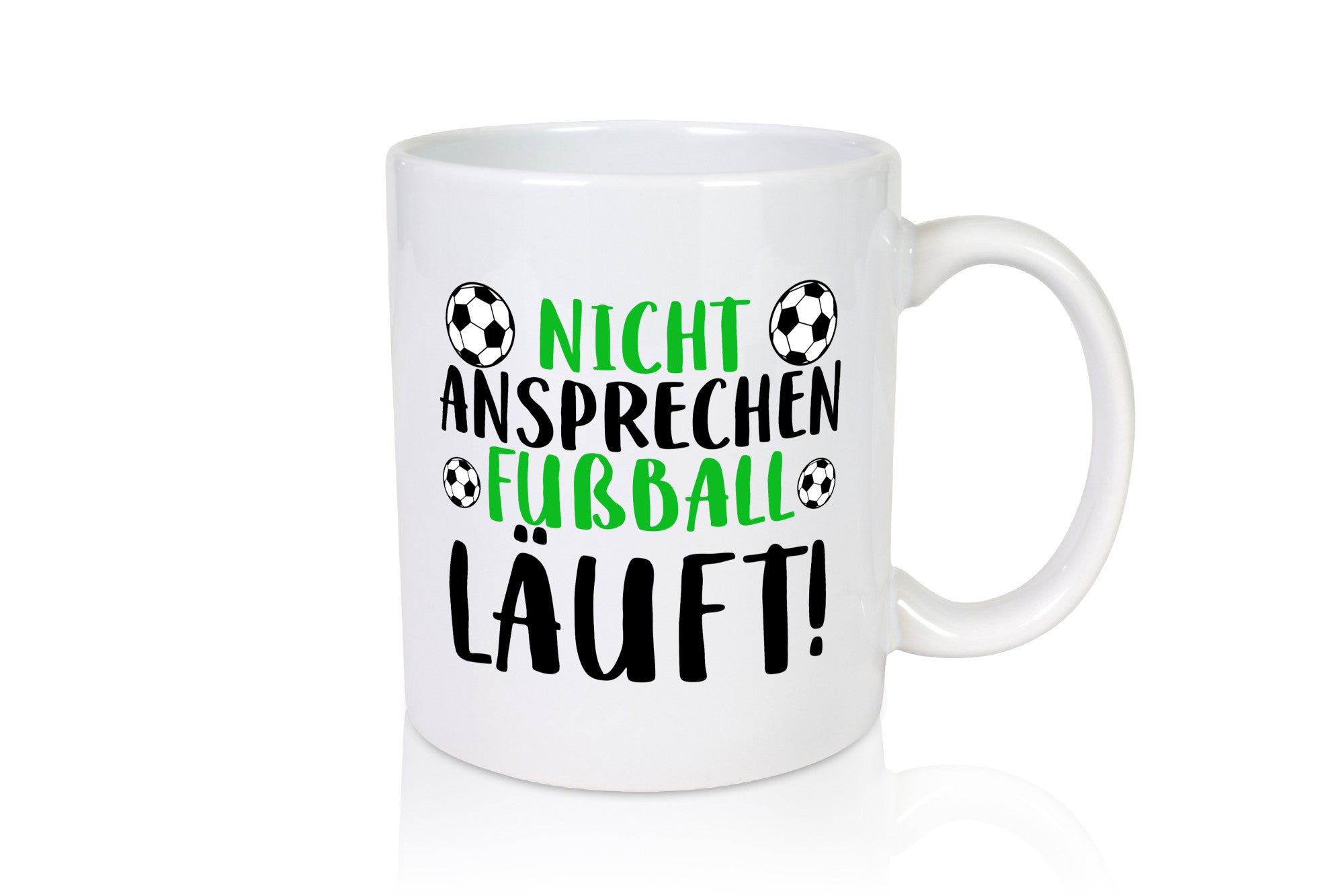 Nicht ansprechen Fußball läuft | Fußballfan Sport Kicker Humor Geschenkidee