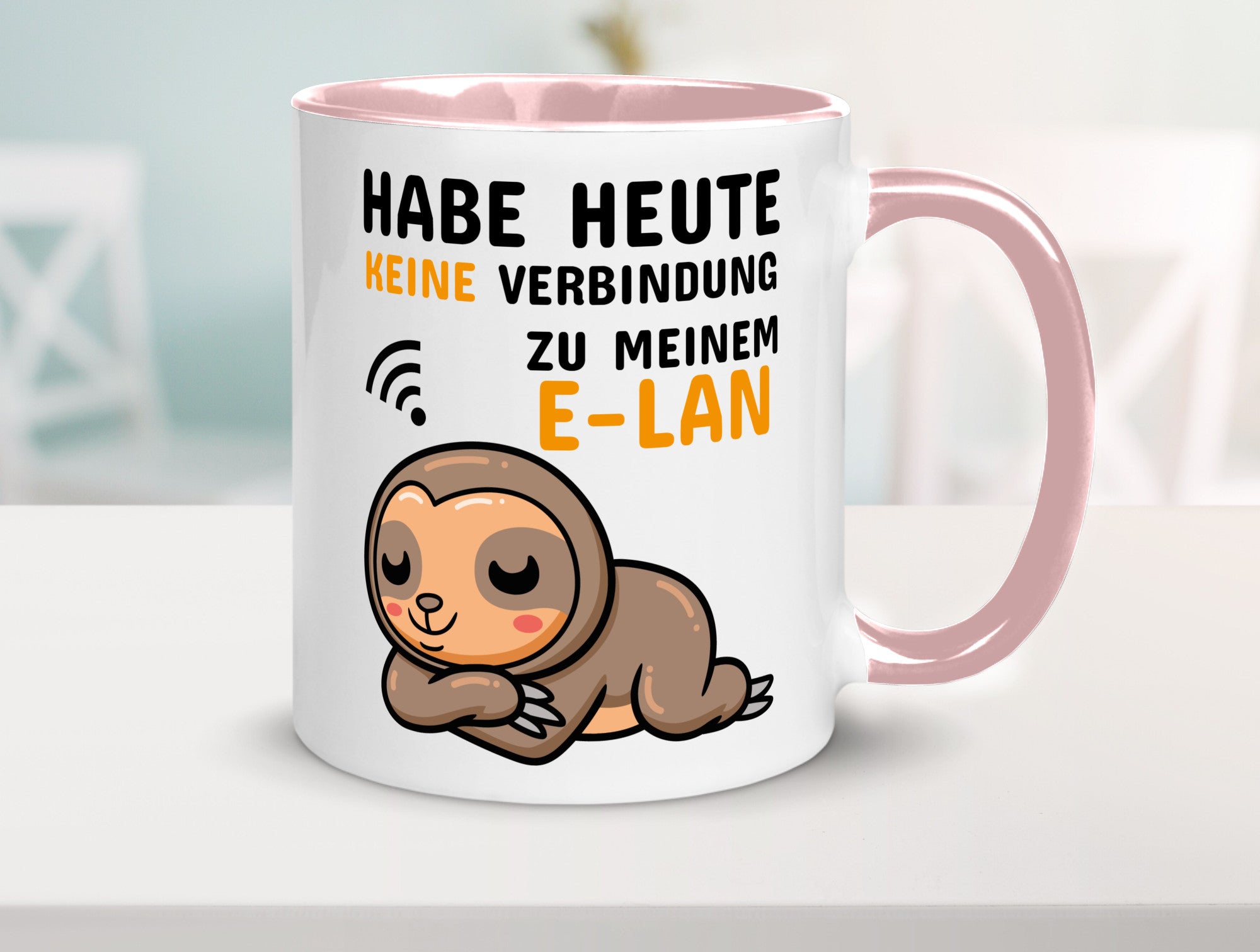 Keine Verbindung lustig Humor Geschenkidee Geschenk Tasse