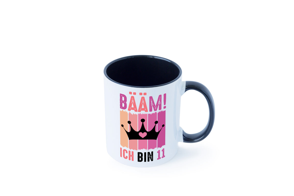 11. Geburtstag | 11 Jahre Bääm ich bin Krone Humor Geschenkidee Tasse