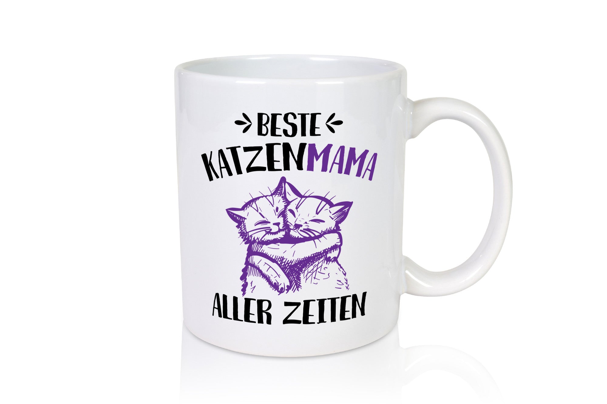 Beste Katzenmama aller Zeiten | Katze Muttertag Geschenkidee Familie Humor Tasse