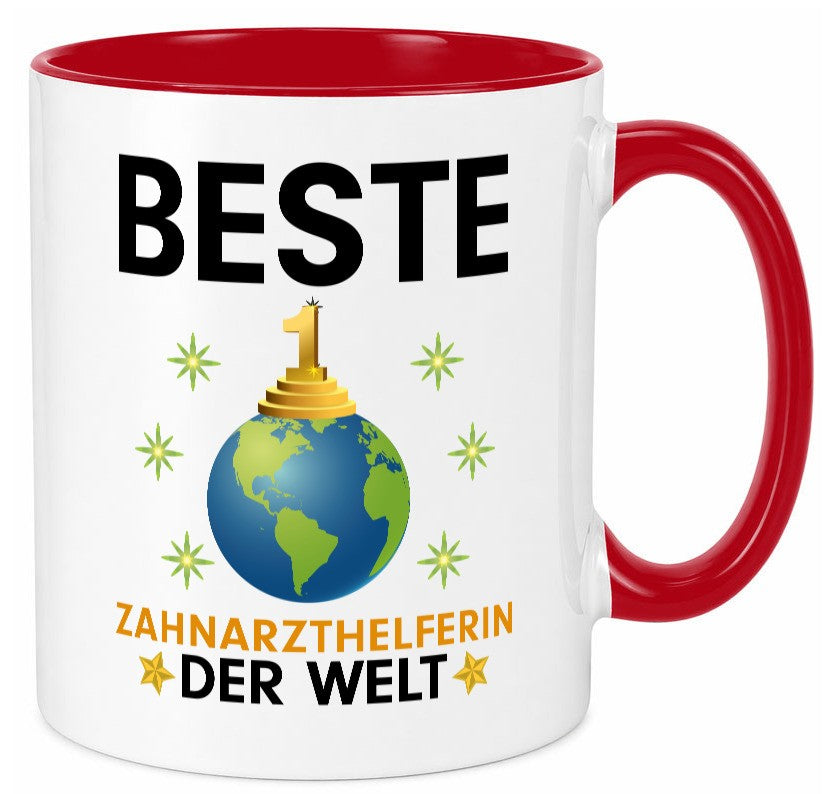 Welt Beste Zahnarzthelferin | Zahnmedizin Geschenk Humor Geschenkidee lustiger Tasse