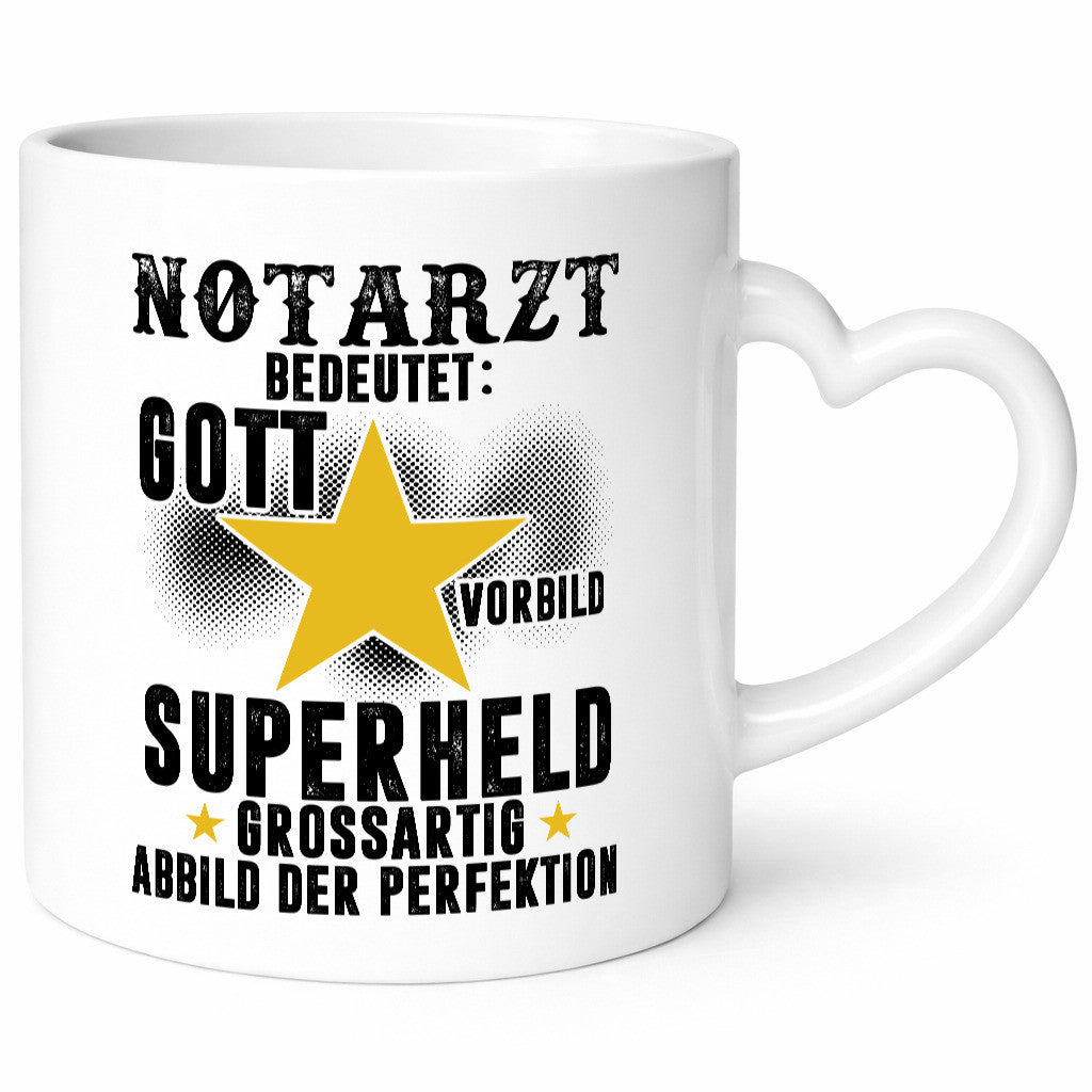 Bedeutung von Notarzt | Arzt Geschenkidee Humor Tasse