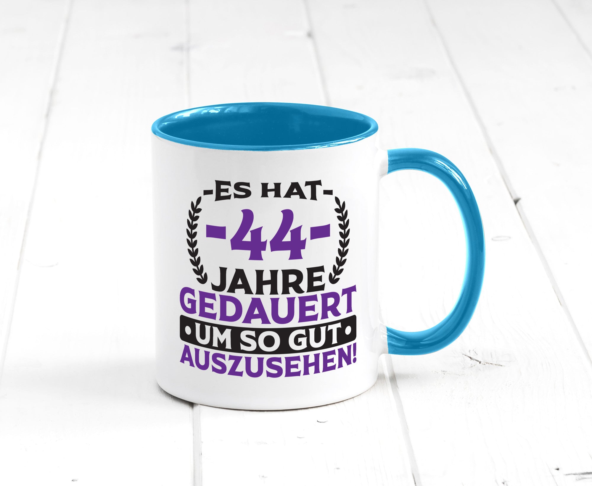44 Jahre gedauert um so gut auszusehen | 44. Geburtstag lustig Geschenkidee