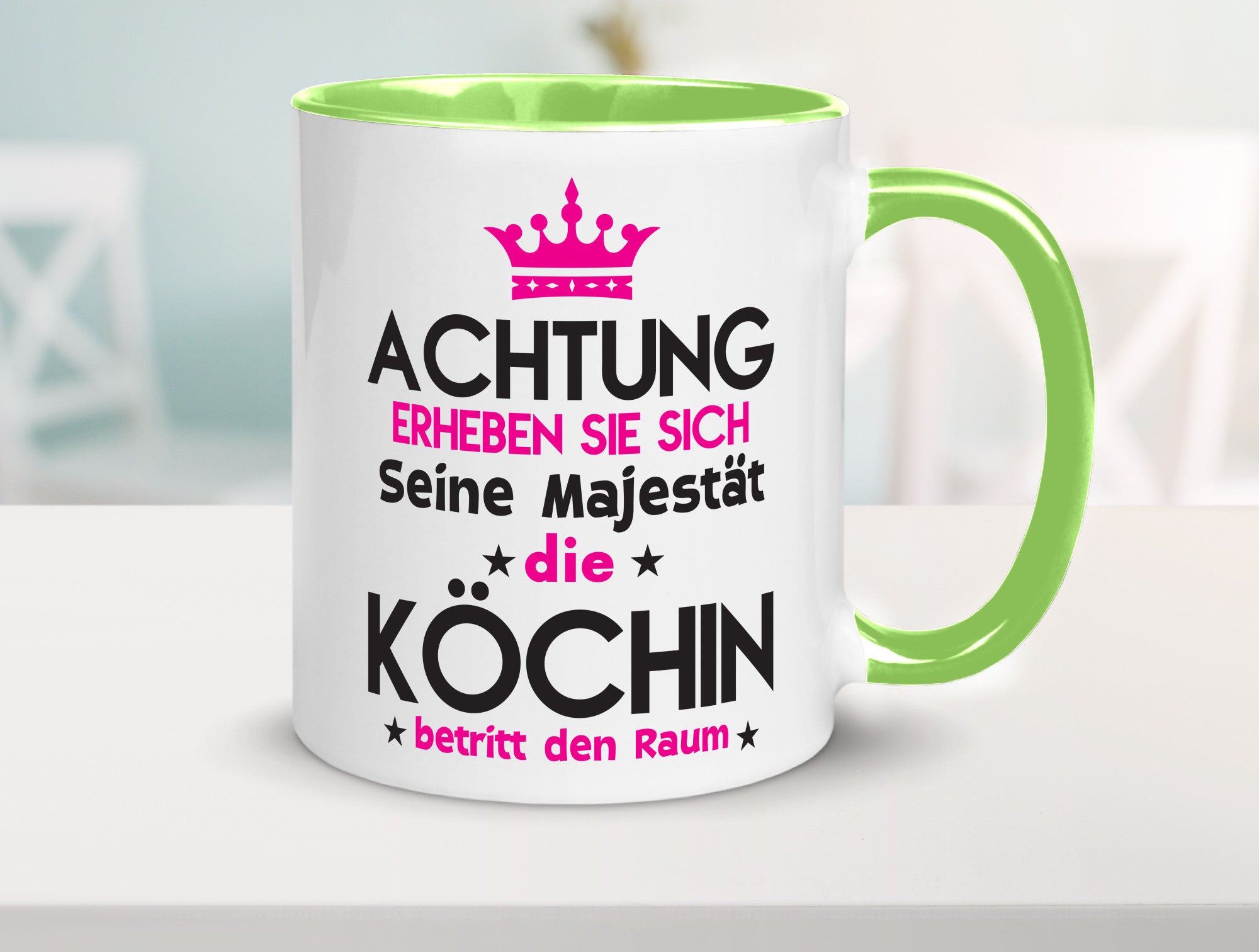 Seine Majestät Köchin | Chefköchin Chefkoch Humor Arbeit Kollegen Büro