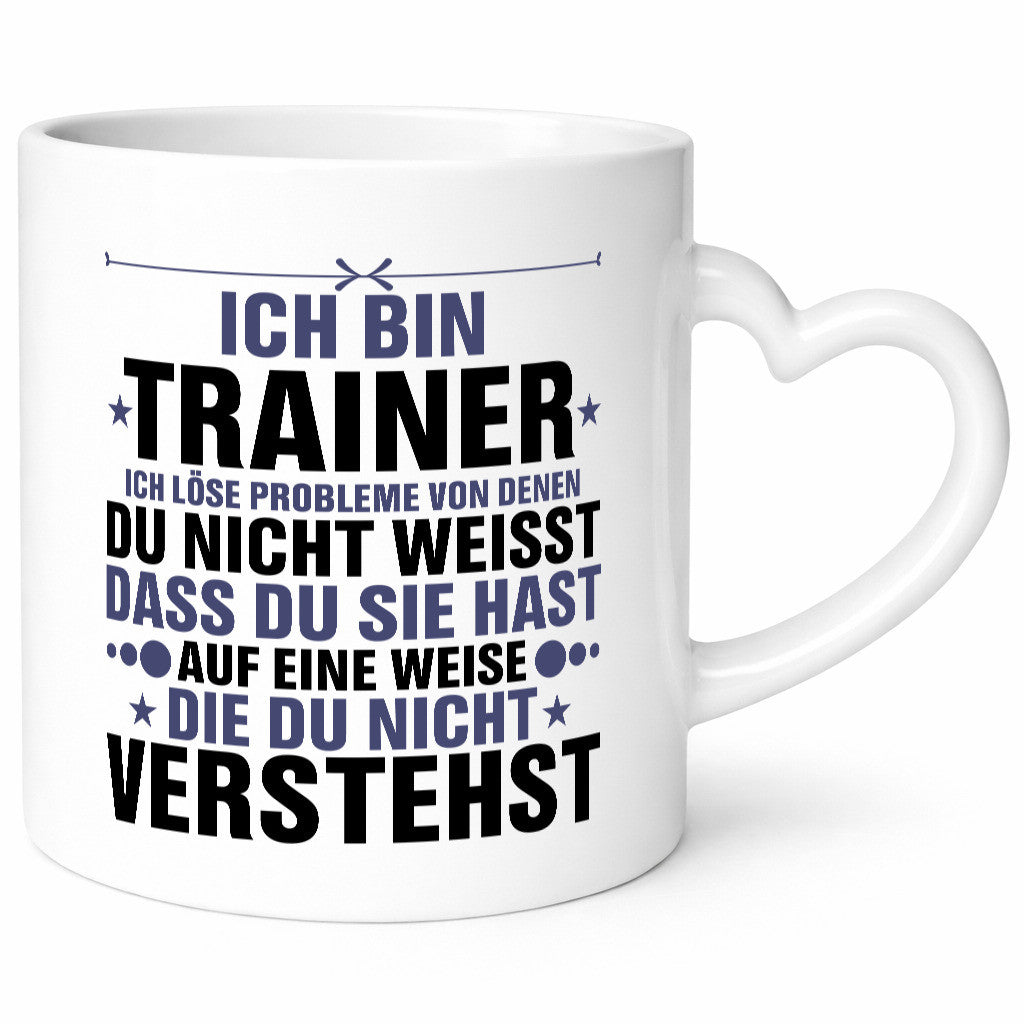 Löse Probleme: Trainer | Verein Sport Geschenk Humor Geschenkidee lustiger