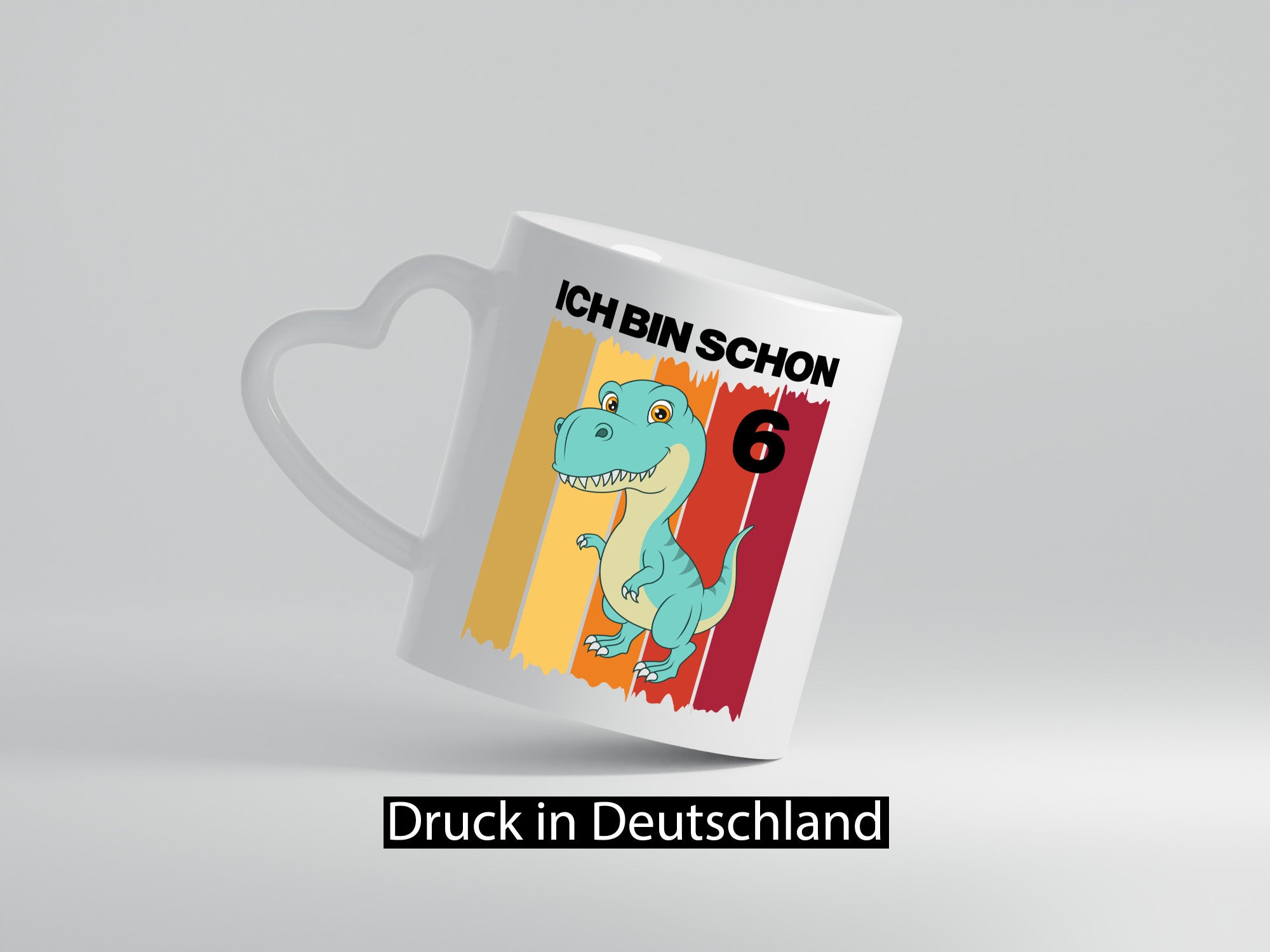 6. Geburtstag | 6 Jahre Dinosaurier v2 lustiger Spruch Geschenk Geschenkidee