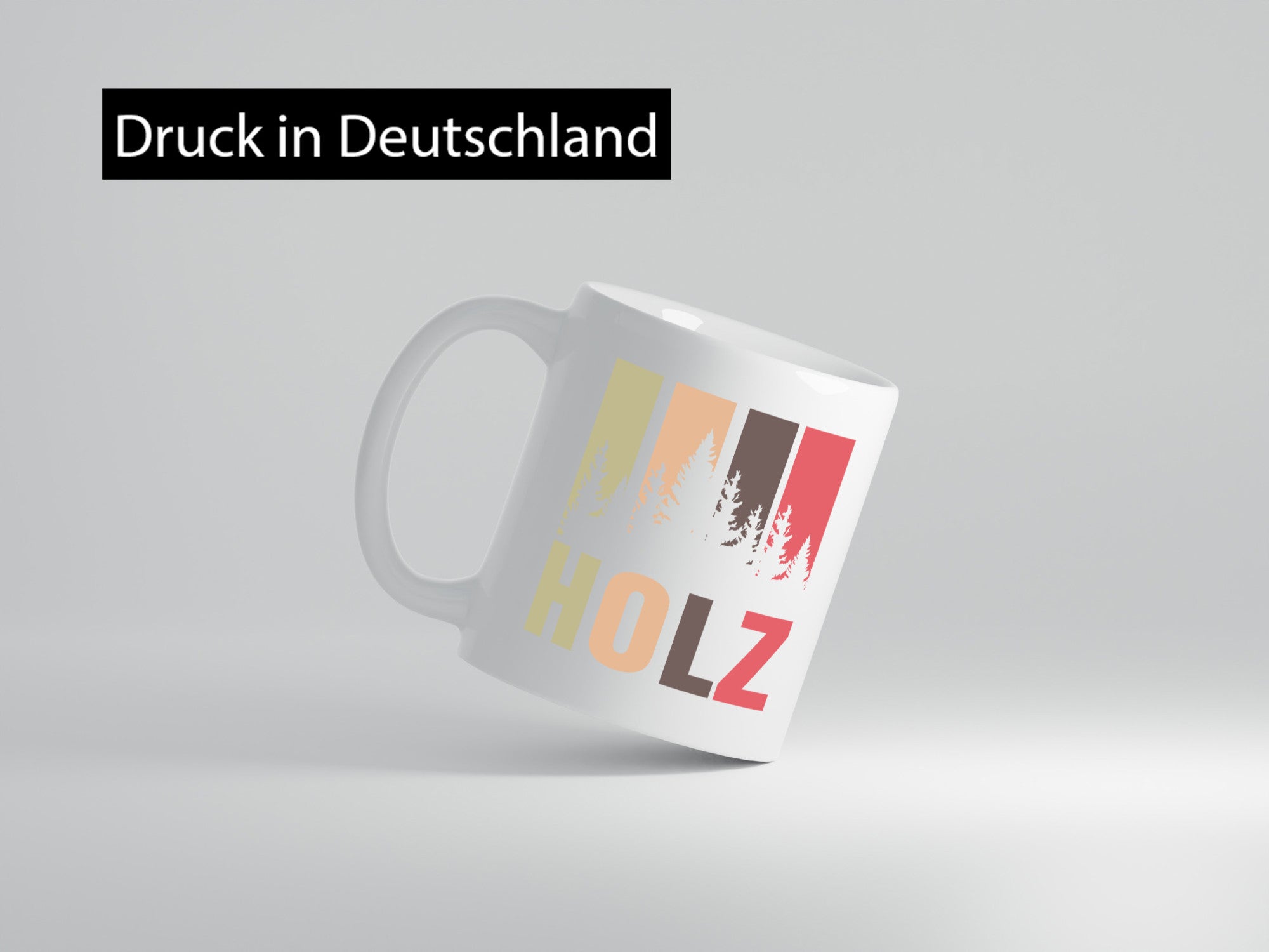 Holz | Bäume Wald Förster Naturliebe Holzfäller Humor Geschenkidee Tasse