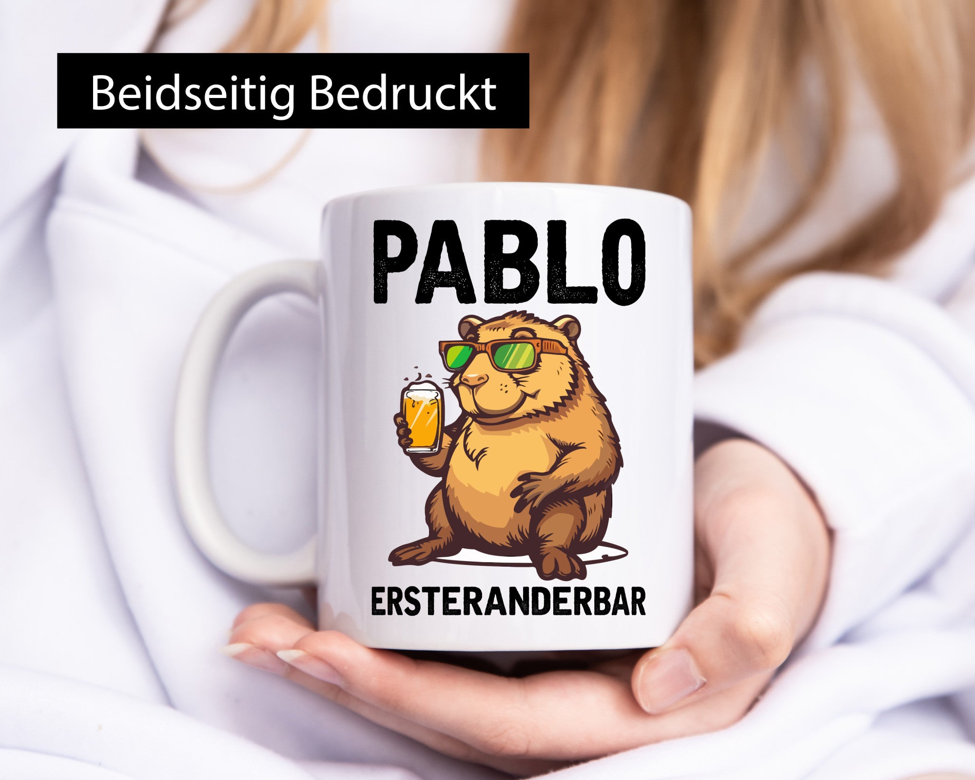 Biertrinker | Pablo Ersteranderbar Bier Geschenkidee Humor Tasse