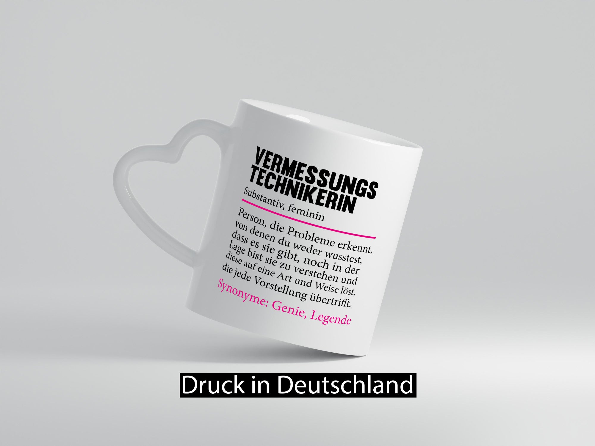 Vermessungstechnikerin | Spruch lustig Techniker Geschenkidee Humor Tasse